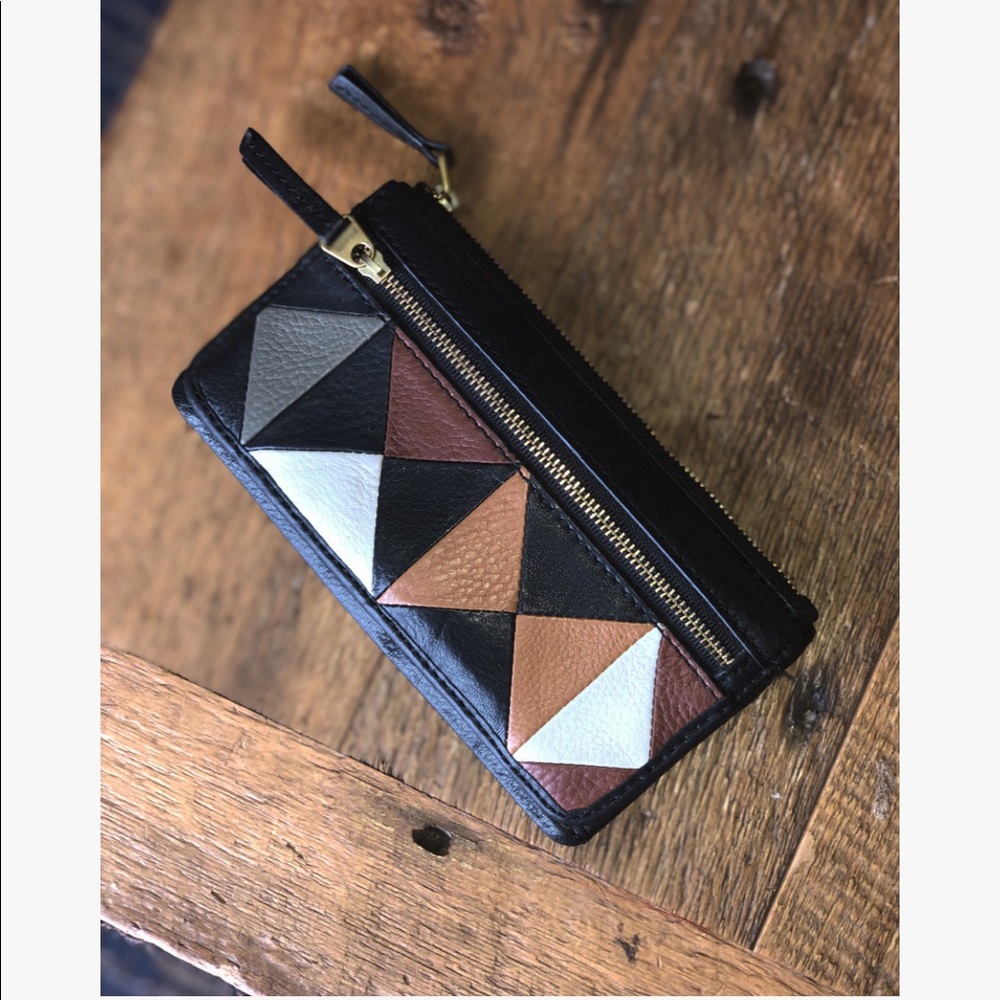 Fossil Patch Leather Wallet